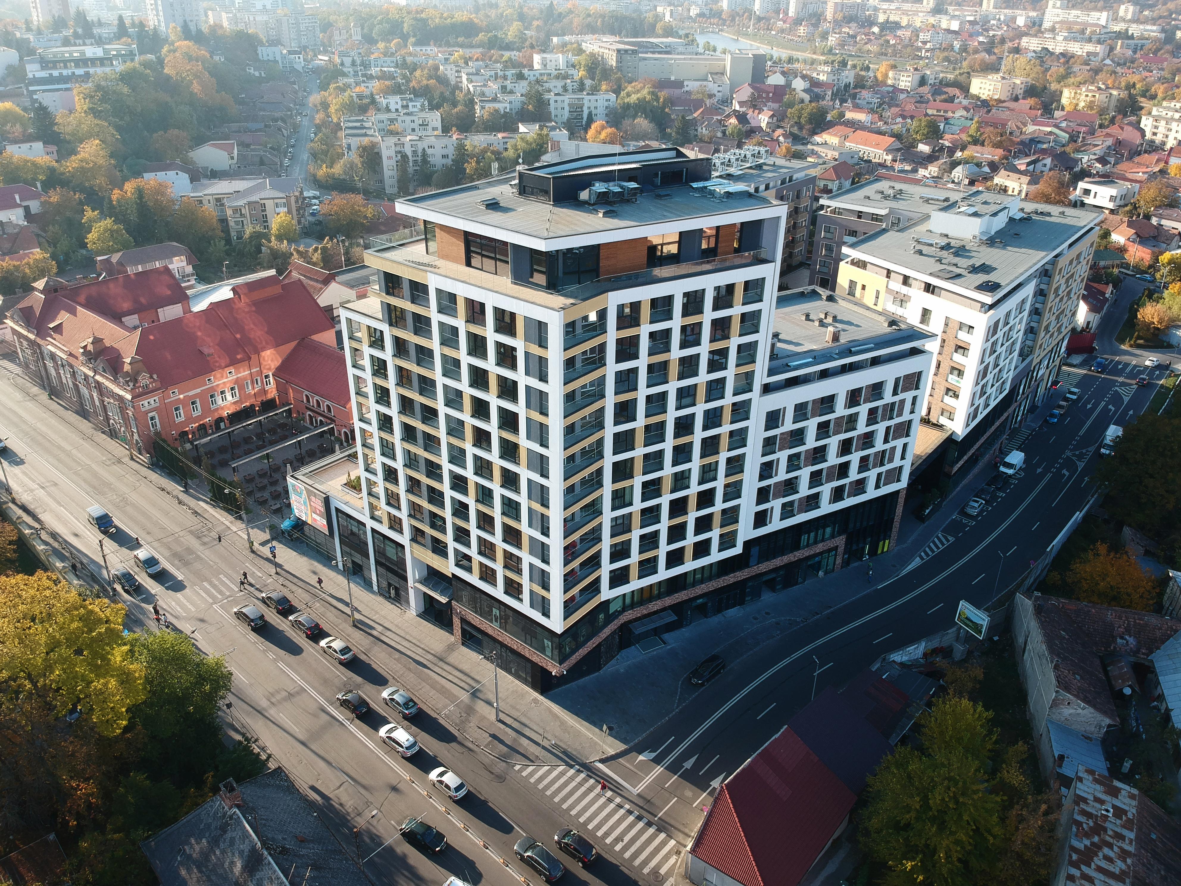 Hotel Platinia Cluj-Napoca Exterior foto Residential complex in Belgrade